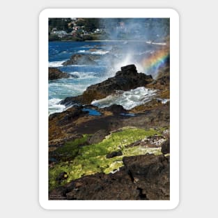 The Rugged Beauty Of The Oregon Coast - 2 © Sticker